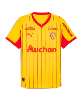 RC Lens Maglia Gara Casa Repliche 2025-26 Maniche Corte